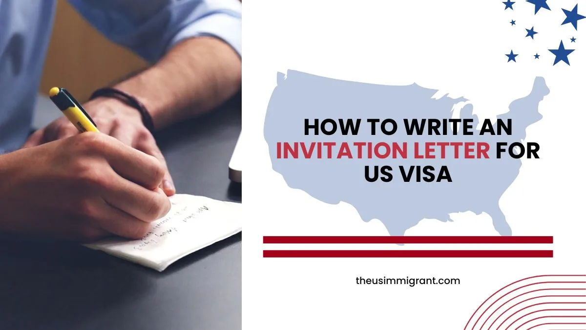 How to write Invitation Letter for US Visa