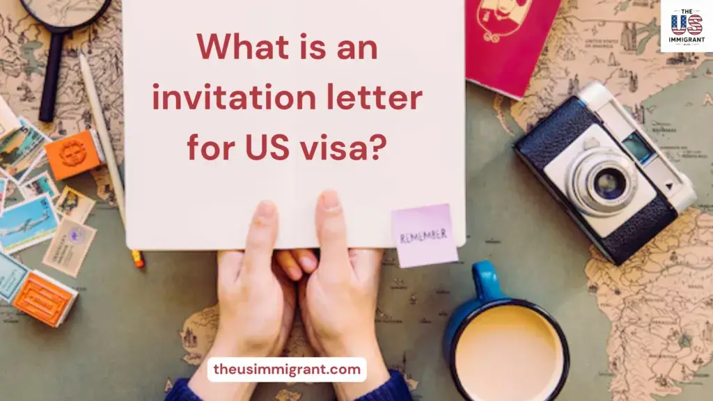 letter of invitation for us Visa